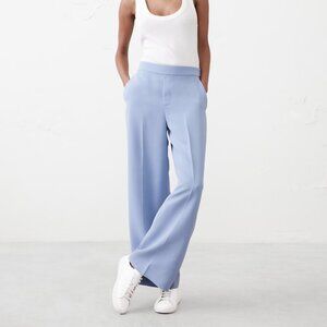 BANANA REPUBLIC FACTORY Hayden Crepe Wide-Leg Pant